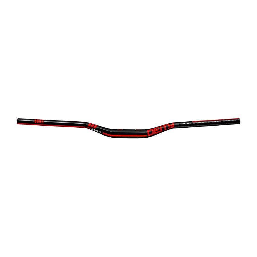 Deity, Brendog, MTB Handlebar, Diameter: 31.8mm, 800mm, Rise: 30mm, Red