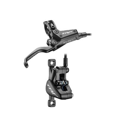 TRP, EVO X, MTB Hydraulic Disc Brake, Left, Post mount, Disc: Not included, Black