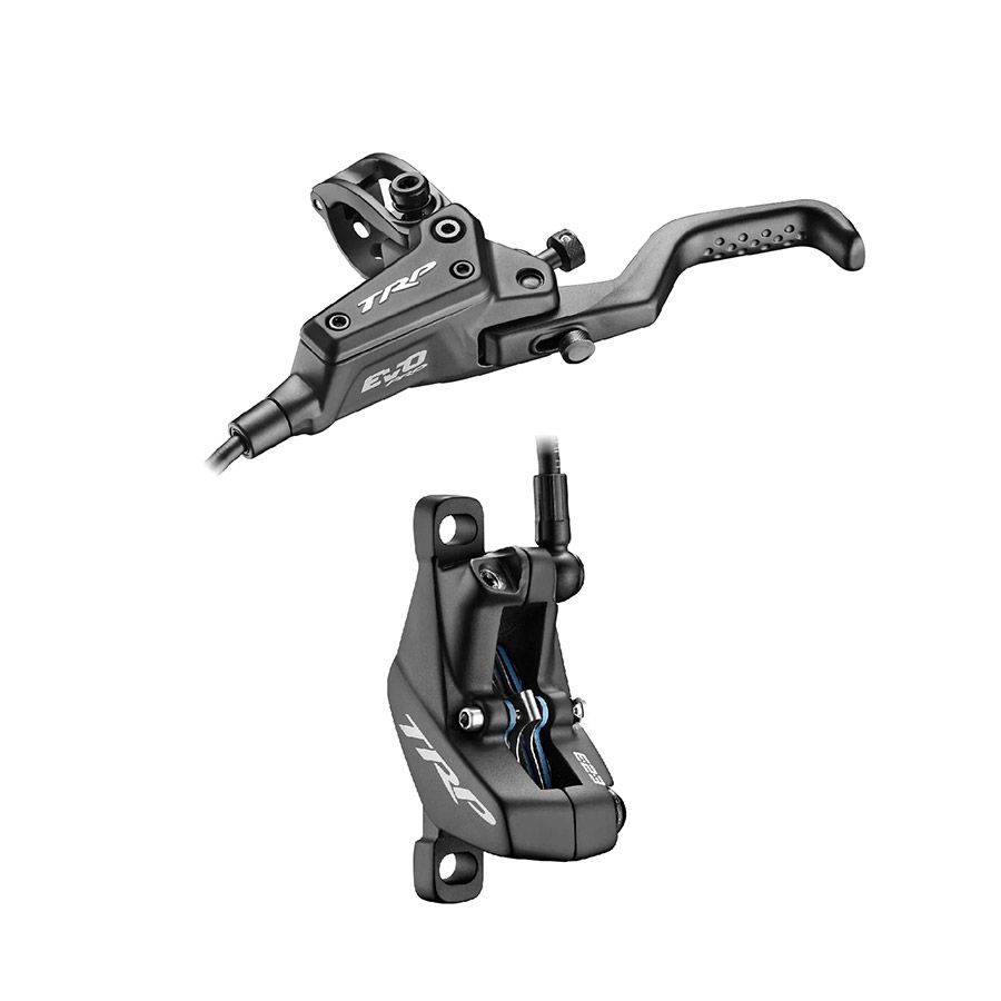 TRP, EVO PRO, MTB Hydraulic Disc Brake, Right, Post mount, Disc: Not included, Black