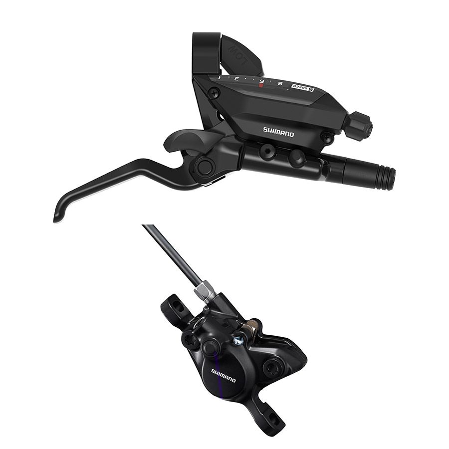 Shimano, Altus ST-EF515 / BR-MT200, Shifter-Brake Lever, Speed: 8, Black, EEF515J8RXRA170P