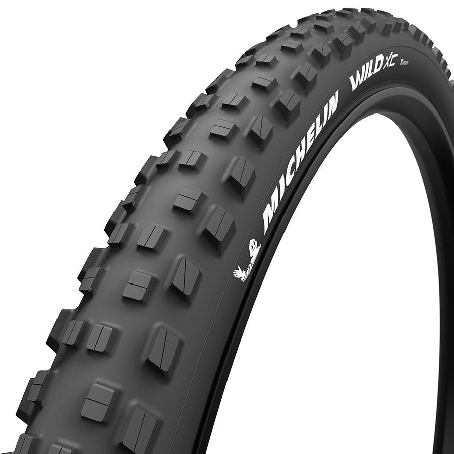 Michelin, Wild XC Performance, Mountain Tire, 29''x2.35, Folding, Tubeless Ready, GUM-X, HDPROTECTION, 3x60TPI, Black