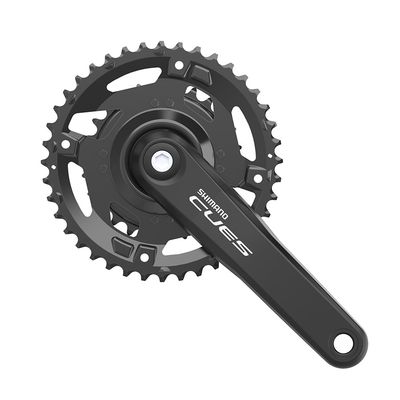 Shimano, CUES FC-U4000-2, Crankset, Speed: 9/10/11, BCD: Rivets, 26/40, JIS, 175mm, Black, MTB/Boost, EFCU40002E06X