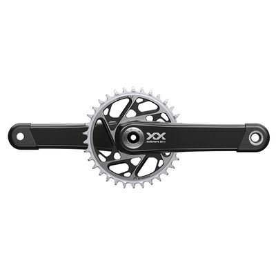 SRAM, XX SL Eagle T-Type, Crankset, Speed: 12, Spindle: 28.99mm, BCD: Direct Mount, 34, DUB, 170mm, Black, Boost