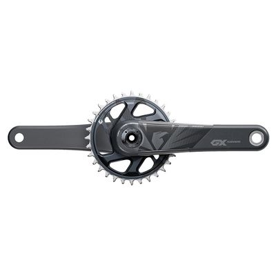 SRAM, GX Carbon Eagle, Crankset, Speed: 12, Spindle: 28.99mm, BCD: Direct Mount, 32, DUB, 170mm, Grey, Boost