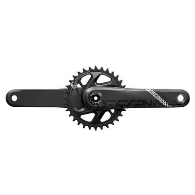 Truvativ, Descendant Carbon DUB, Crankset, Speed: 11/12, Spindle: 28.99mm, BCD: Direct Mount, 32, DUB, 170mm, Black, Boost