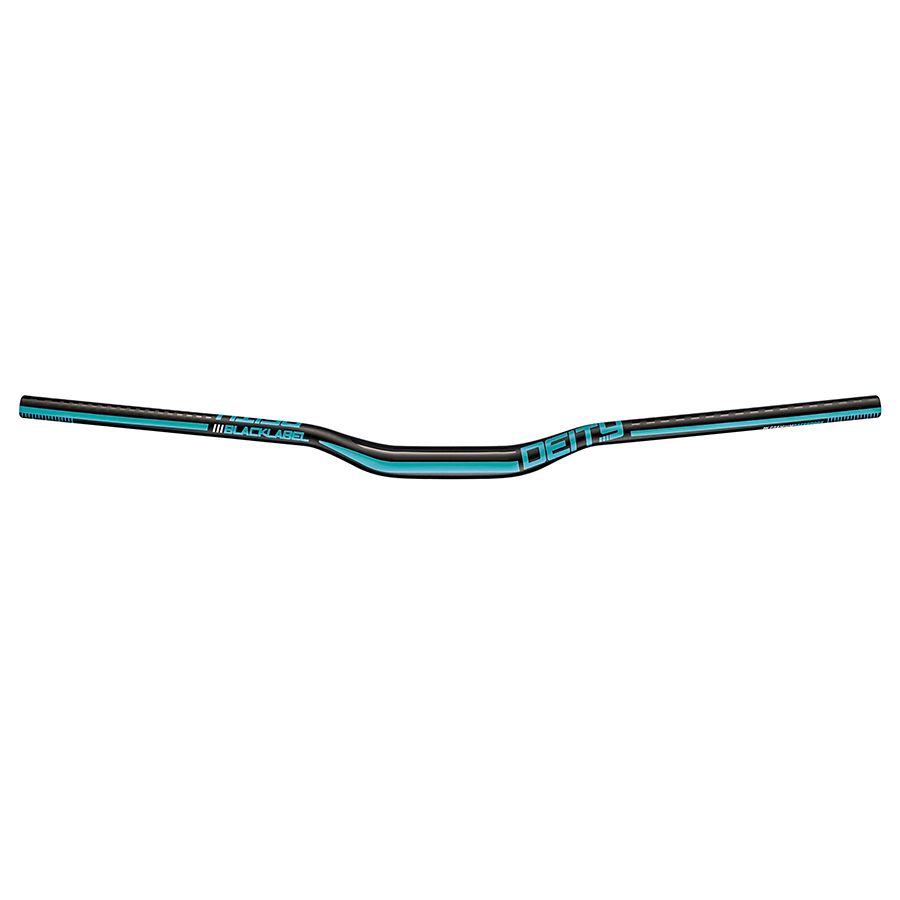 Deity, Black Label 25, MTB Handlebar, Diameter: 31.8mm, 800mm, Rise: 25mm, Turquoise
