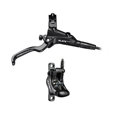 TRP, Slate EVO, MTB Hydraulic Disc Brake, Front, Post mount, Disc: Not included, 307g, Black