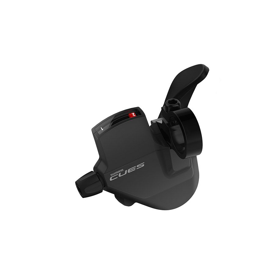 Shimano, CUES SL-U4000-L, Trigger Shifter, Speed: 2, Black, ESLU4000LBP