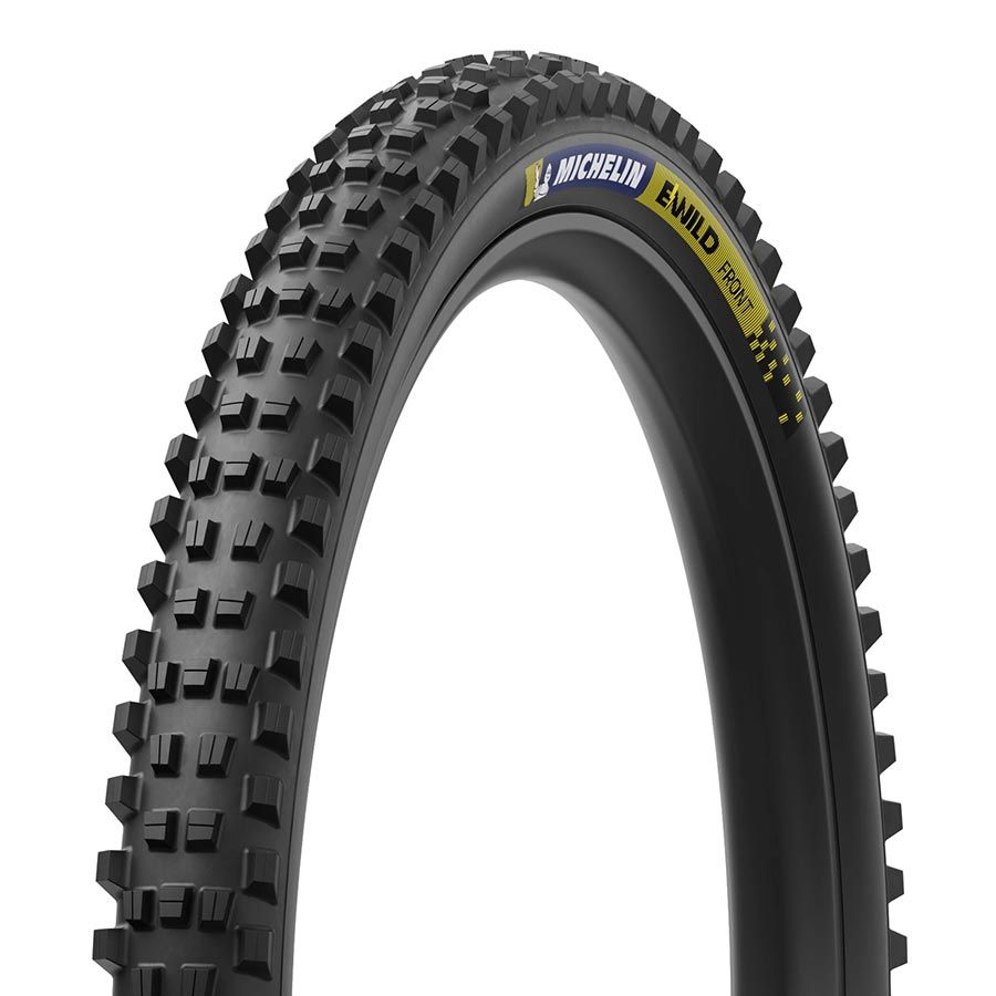 Michelin, E-WILD RACING LINE Front, Mountain Tire, 29"x2.60, Folding, Tubeless Ready, MAGI-X, Black