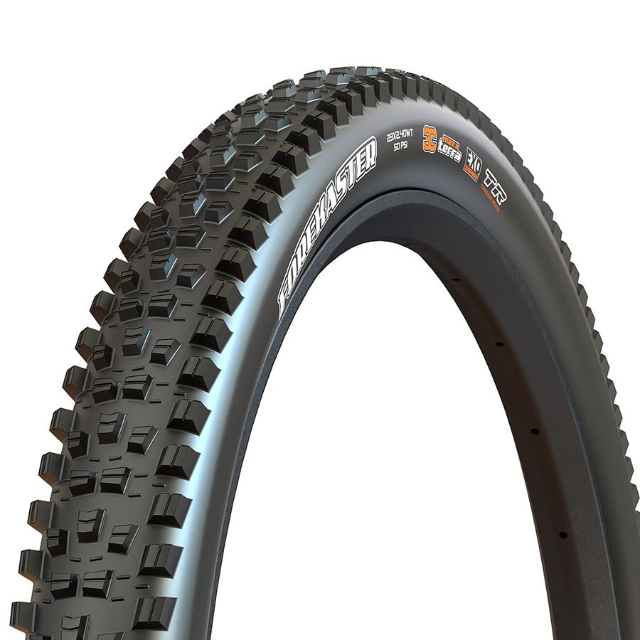 Maxxis, Forekaster, Mountain Tire, 27.5"x2.40, Folding, Tubeless Ready, MaxxTerra, EXO, 60, Black