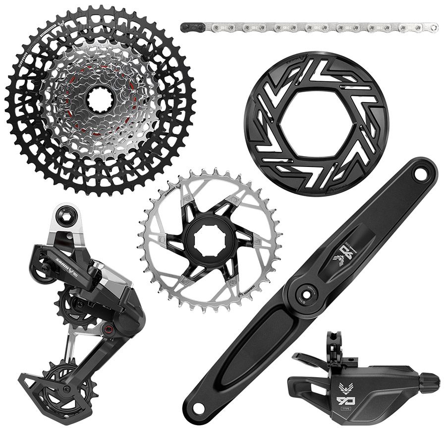 SRAM, Eagle 90 Pedal Assist, Build Kit, SRAM/Brose 165mm
