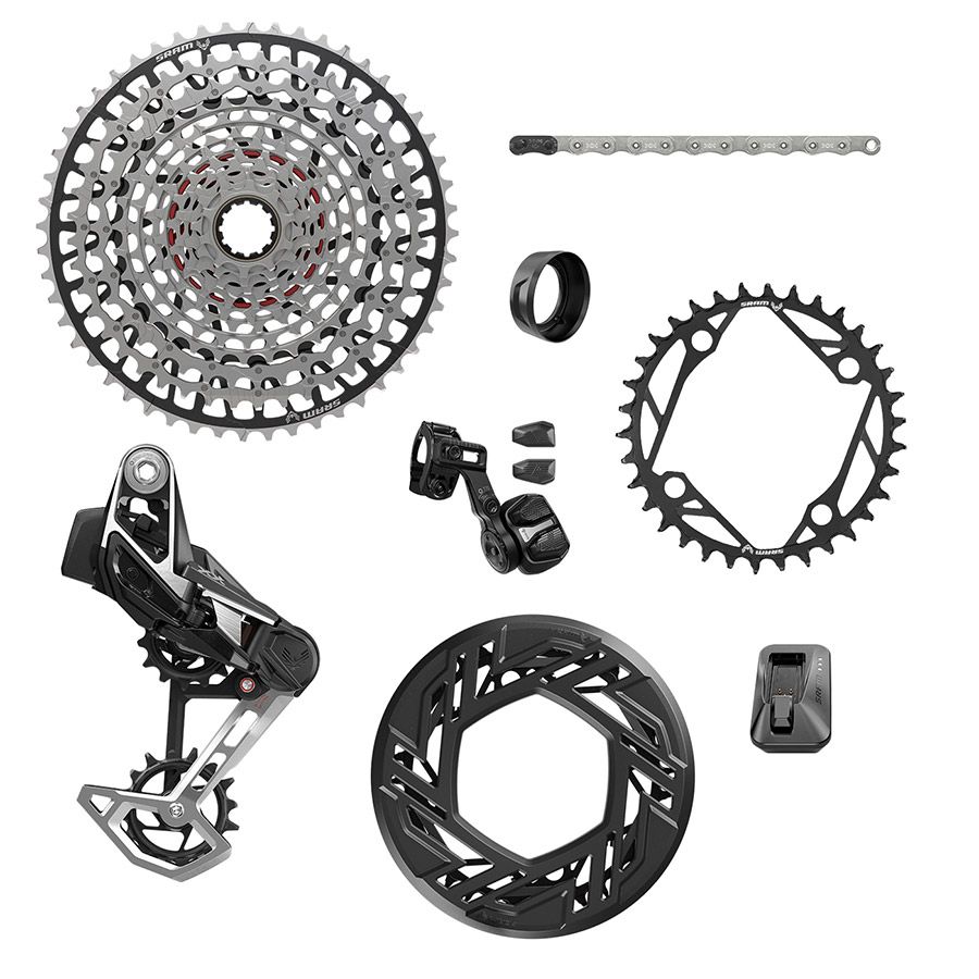 SRAM, XX T-Type Pedal Assist D2, Build Kit, 104BCD - no crank