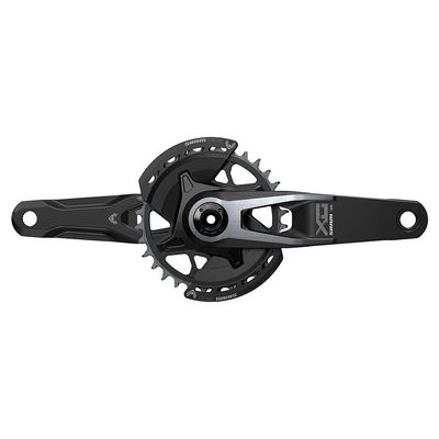 SRAM, X0 Eagle T-Type V2, Crankset, Speed: 12, Spindle: 28.99mm, BCD: Direct Mount, 32, DUB, 165mm, Black, Boost