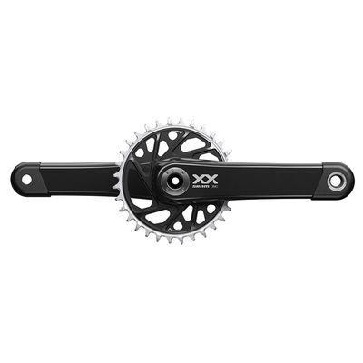 SRAM, XX Eagle T-Type, Crankset, Speed: 12, Spindle: 28.99mm, BCD: Direct Mount, 32, DUB, 170mm, Black, Boost