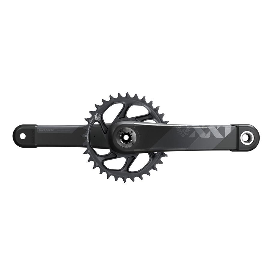 SRAM, XX1 Eagle DUB, Crankset, Speed: 11/12, Spindle: 28.99mm, BCD: Direct Mount, 34, DUB, 175mm, Cannondale AI, Black