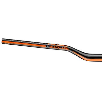 Deity, Black Label 38, MTB Handlebar, Diameter: 31.8mm, 800mm, Rise: 38mm, Orange