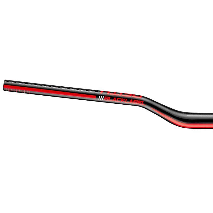 Deity, Black Label 38, MTB Handlebar, Diameter: 31.8mm, 800mm, Rise: 38mm, Red