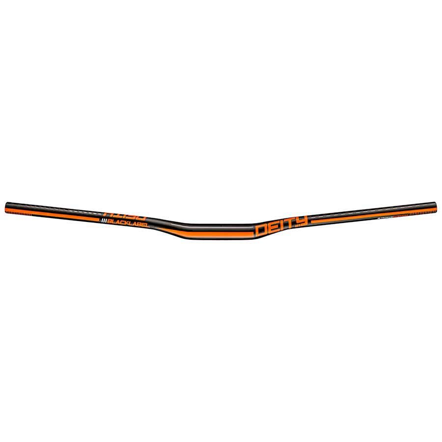 Deity, Black Label 15, MTB Handlebar, Diameter: 31.8mm, 800mm, Rise: 15mm, Orange