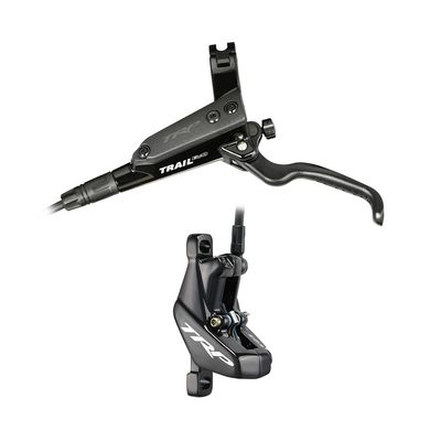 TRP, Trail EVO, MTB Hydraulic Disc Brake, Front, Post mount, Disc: Not included, 307g, Black