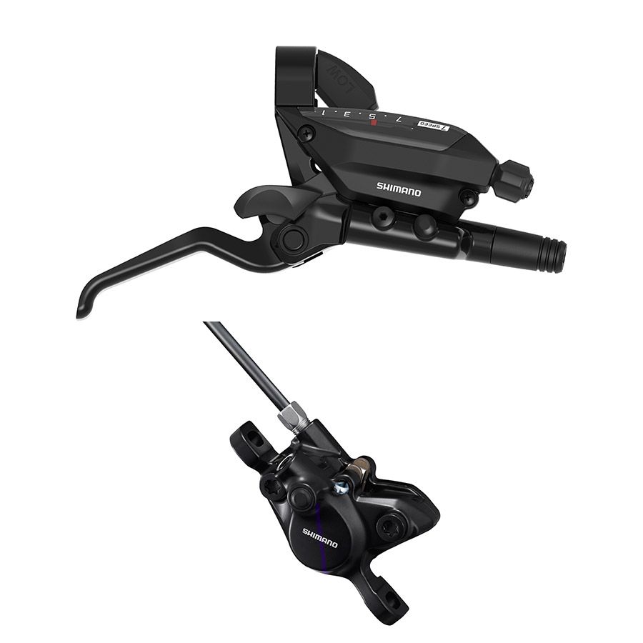Shimano, Altus ST-EF515 / BR-MT200, Shifter-Brake Lever, Speed: 7, Black, EEF515J7RXRA170P