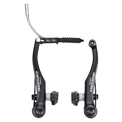 Shimano, Deore BR-T610, MTB Linear Pull Brake, Rear, 168g, Black, EBRT610RX41XLP