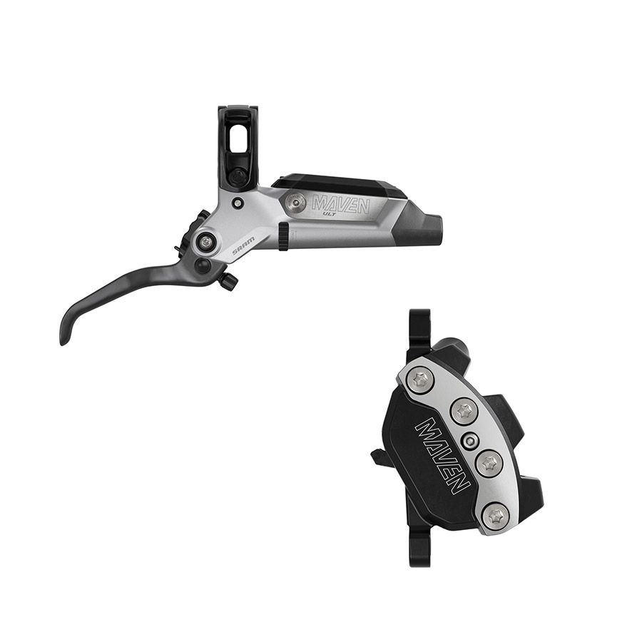 SRAM, Maven Ultimate B1, MTB Hydraulic Disc Brake, Rear, Post mount, Silver