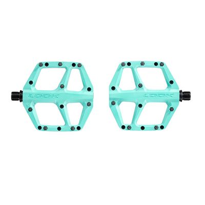 Look, Trail Fusion, Platform Pedals, Body: Composite, 9/16'', Ice Blue, Pair