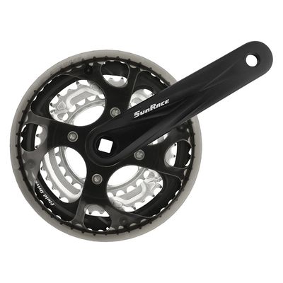Sun Race, FCM300, Crankset, 48/38/28T, 170mm