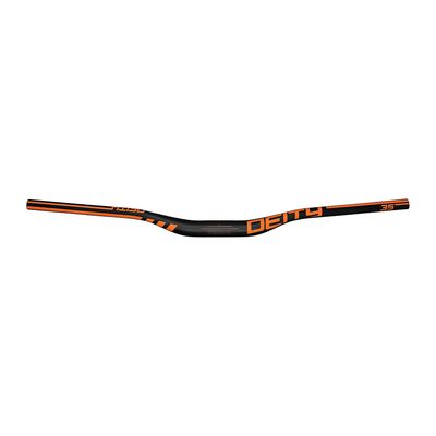 Deity, Skywire 25, MTB Handlebar, Diameter: 35mm, 800mm, Rise: 25mm, Orange