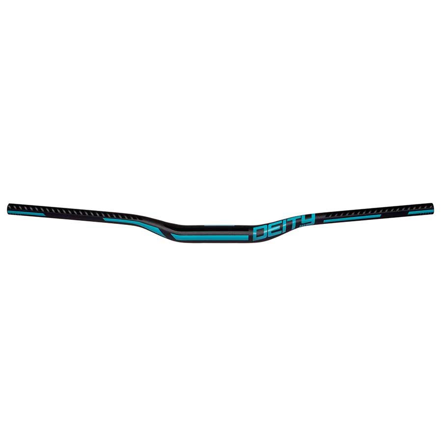 Deity, Racepoint 25, MTB Handlebar, Diameter: 35mm, 810mm, Rise: 25mm, Turquoise