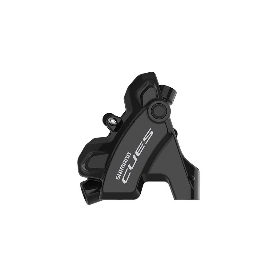 Shimano, CUES BR-U6030, MTB Hydraulic Disc Brake, Rear, Flat mount, Disc: 160 or 180mm (not included), Black, EBRU6030RDRX