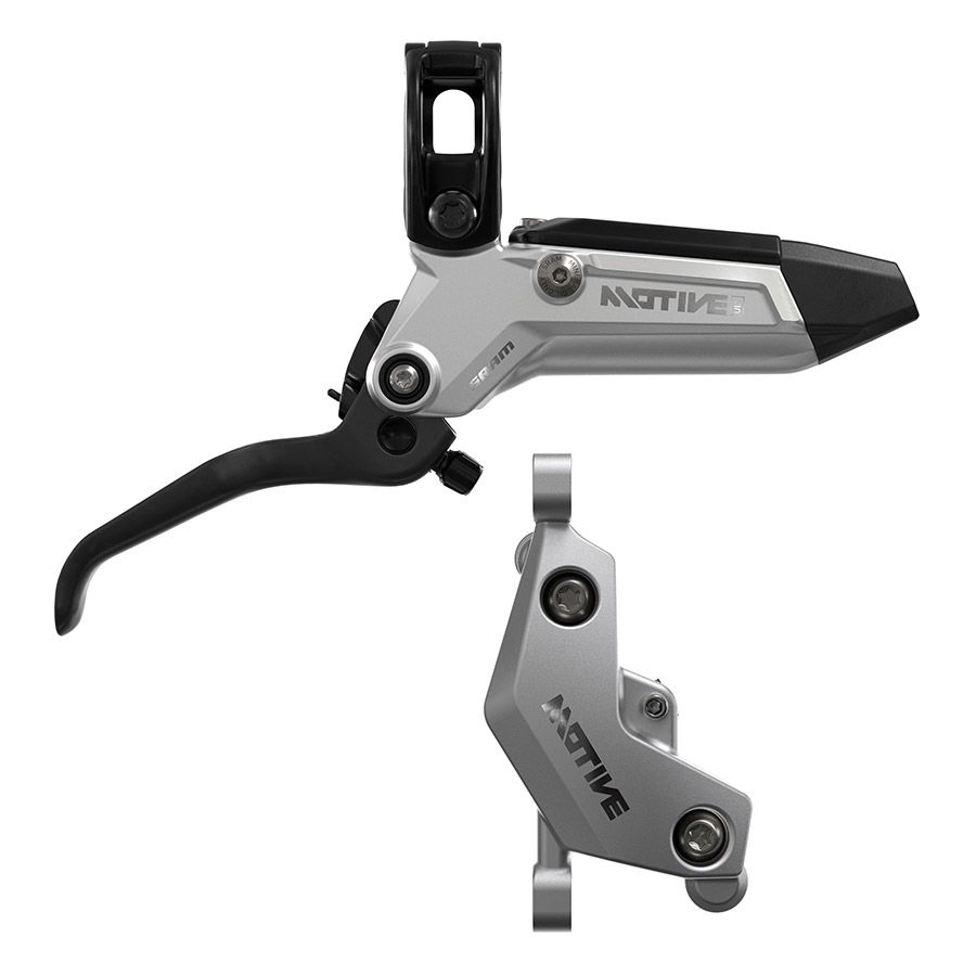 SRAM, Motive Ultimate A1, MTB Hydraulic Disc Brake, Front, Post mount, Silver