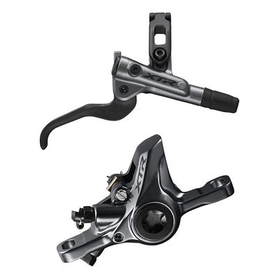 Shimano, XTR  BL-M9100 / BR-M9100, MTB Hydraulic Disc Brake, Rear, Post mount, Disc: Not included, Grey
