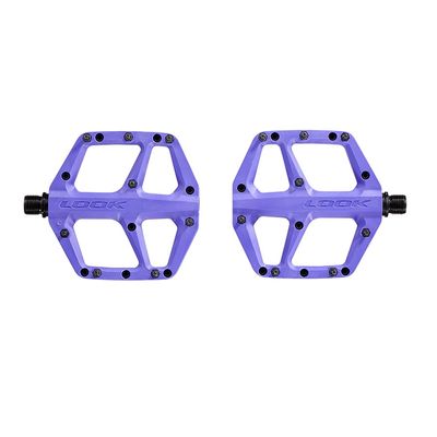 Look, Trail Fusion, Platform Pedals, Body: Composite, 9/16'', Purple, Pair