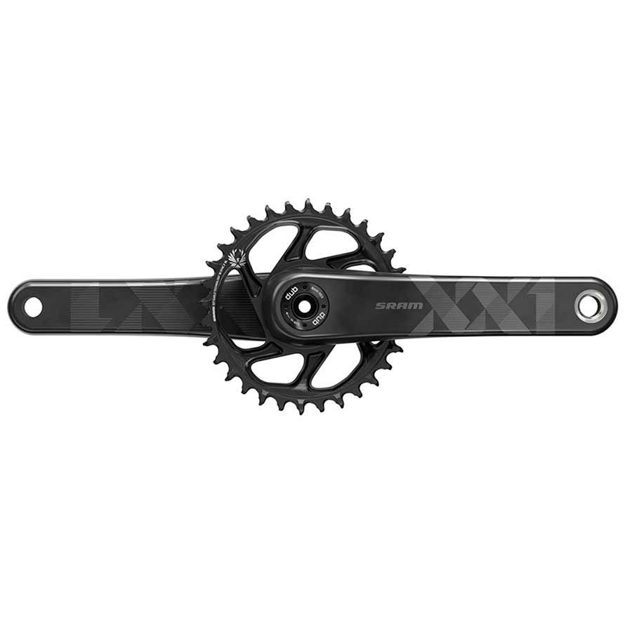 SRAM, XX1 Eagle DUB, Crankset, Speed: 11/12, Spindle: 28.99mm, BCD: Direct Mount, 34, DUB, 170mm, Black, Boost