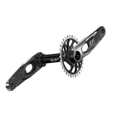 SRAM, XX Downhill CL55, Crankset, Speed: 7, Spindle: 28.99mm, BCD: Direct Mount SRAM 8 Bolt, 34, DUB, 160mm, Black, Boost