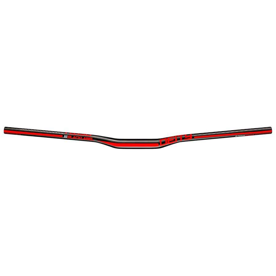 Deity, Black Label 15, MTB Handlebar, Diameter: 31.8mm, 800mm, Rise: 15mm, Red