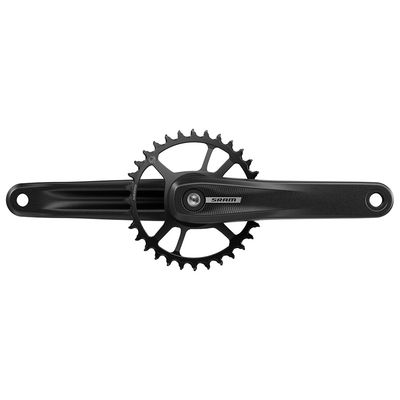 SRAM, Eagle S100 Boost B1, Crankset, Speed: 12, BCD: Direct Mount SRAM 3 Bolt, 32, Powerspline, 160mm, Black, Boost