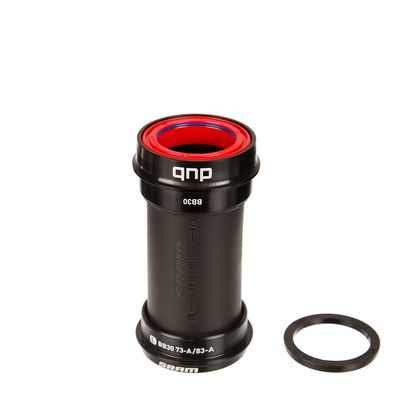 SRAM, DUB BB30 73 Road Ceramic, Press Fit BB, BB30, Spindle: 28.99mm, Width: 73mm, Diameter: 42mm