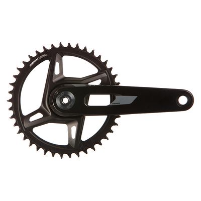 SRAM, Rival 1x XPLR Powermeter E1, Power Meter Crankset, Speed: 12/13, Spindle: 28.99mm, BCD: Direct Mount SRAM 8 Bolt, 42, DUB, 175mm, Black, Road