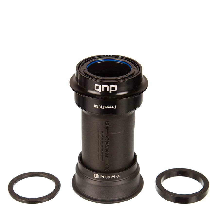 SRAM, DUB PF30 Road Wide 79mm/BBRight, Press Fit BB, PF30, Spindle: 28.99mm, Width: 79mm, Diameter: 46mm