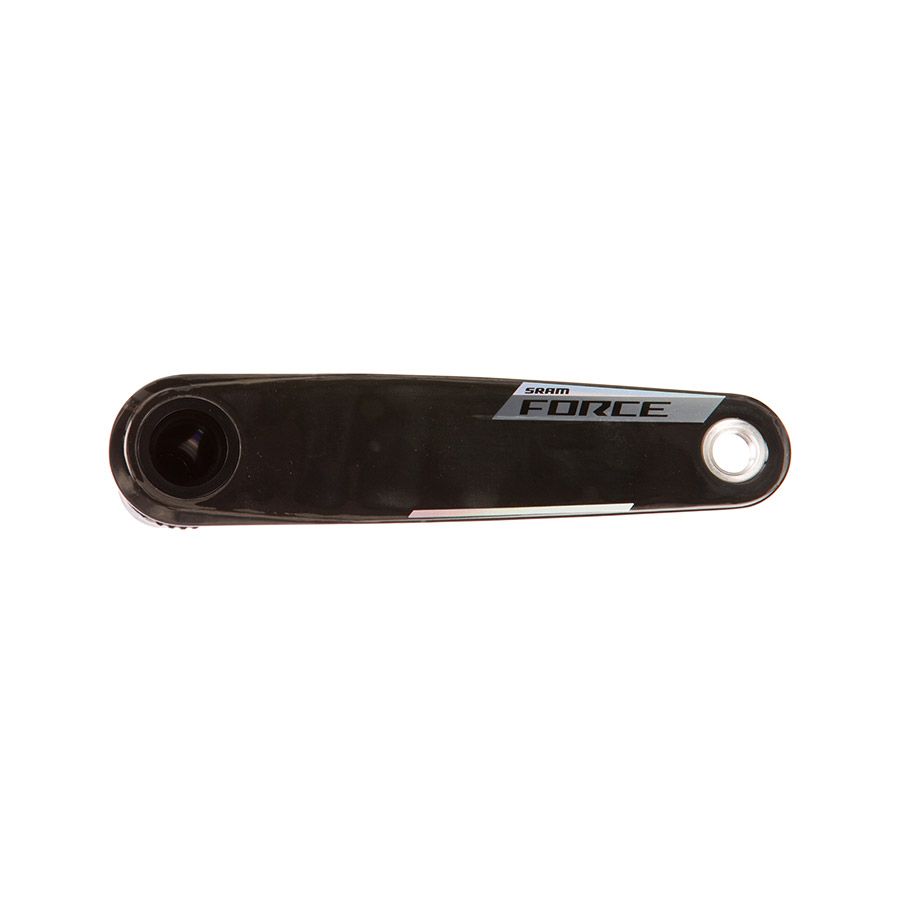 SRAM, Force 2x Powermeter E1, Power Meter Crankset, Speed: 12, Spindle: 28.99mm, BCD: Thread Mount, 48/35, DUB, 175mm, Black, Road
