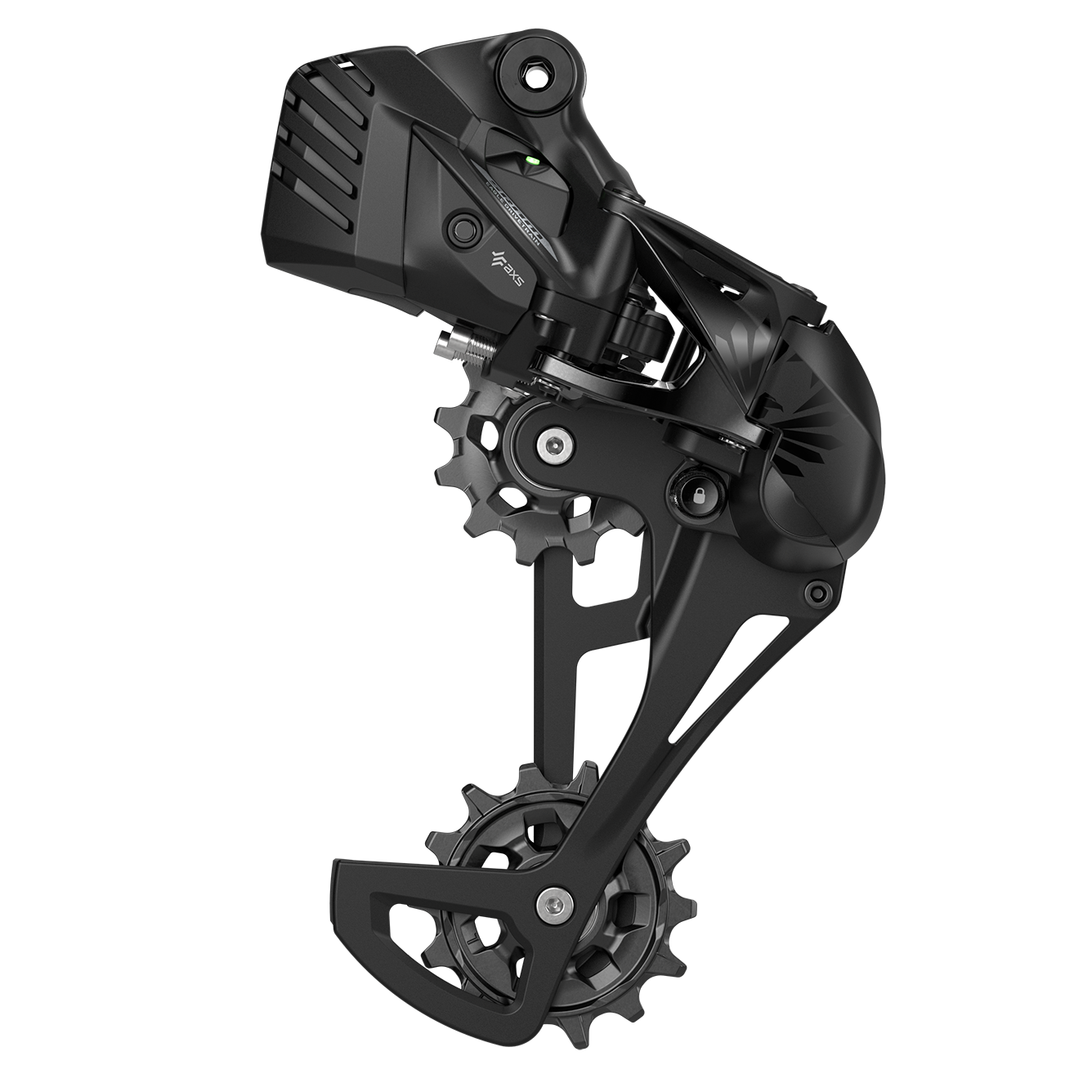 SRAM, Eagle S500 AXS B1, Rear Derailleur, Speed: 12, Black, Standard