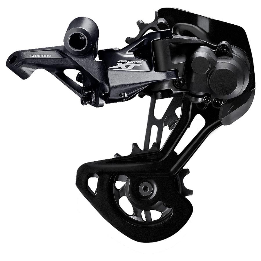 Shimano, XT RD-M8100, Rear Derailleur, Speed: 12, Cage: GS, Black, IRDM8100GS