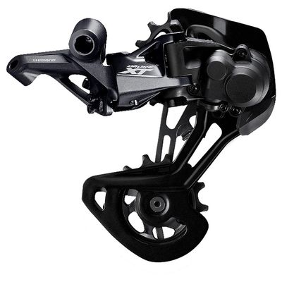 Shimano, XT RD-M8100, Rear Derailleur, Speed: 12, Cage: GS, Black, IRDM8100GS