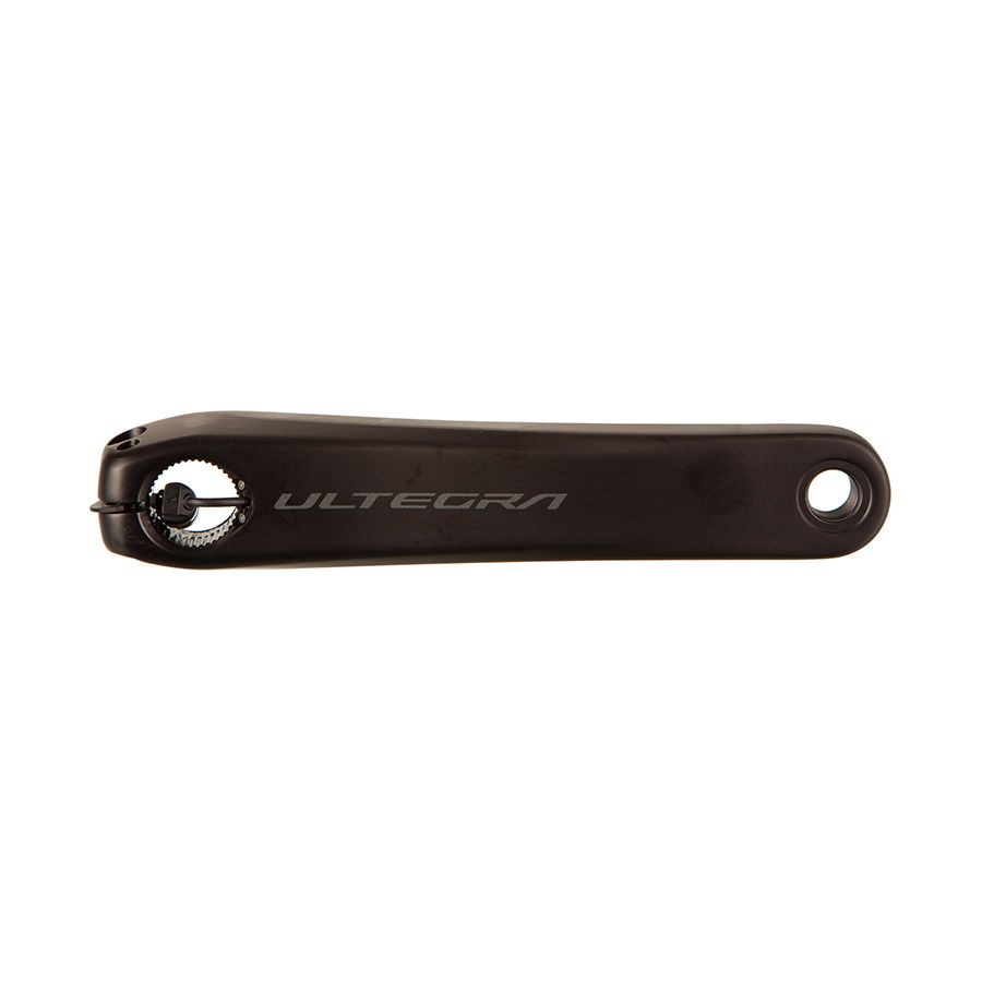 Shimano, Ultegra FC-R8100-P, Power Meter Crankset, Speed: 12, Spindle: 24mm, BCD: 110, No Chainring, Hollowtech II, 165mm, Black, Road Disc, IFCR8100PAXXF