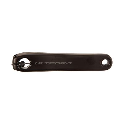 Shimano, Ultegra FC-R8100-P, Power Meter Crankset, Speed: 12, Spindle: 24mm, BCD: 110, No Chainring, Hollowtech II, 165mm, Black, Road Disc, IFCR8100PAXXF