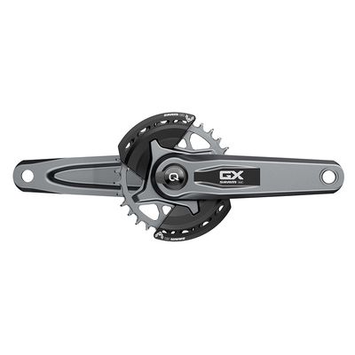 SRAM, GX Eagle Powermeter D1, Power Meter Crankset, Speed: 12, Spindle: 28.99mm, BCD: Direct Mount SRAM 8 Bolt, 32, DUB, 170mm, Grey, Boost