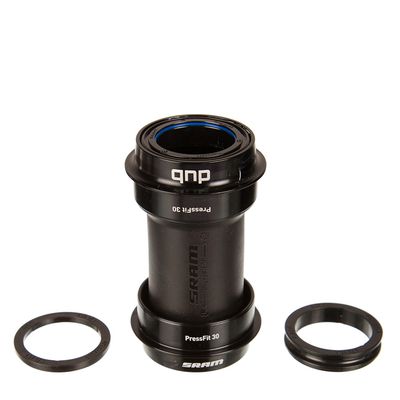 SRAM, DUB PF30 73mm (55mm Chainline), Press Fit BB, PF30, Spindle: 28.99mm, Width: 73mm, Diameter: 46mm