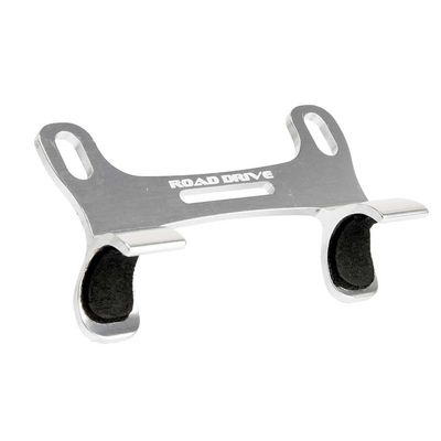Lezyne, Hand Pump Bracket, Aluminum, Silver, For Road Drive